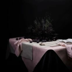 Schlussverkauf 🔔 Linum Uni Tischläufer - 45x150 Cm - Altrosa D70 👏 -APELT-Verkaufsshop unnamed file 1000