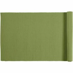 Bestpreis 😀 Linum UNI Tischläufer - 45x150 Cm - Moss Green A18 🌟