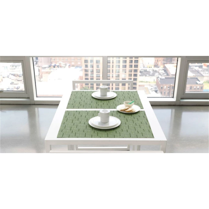 Neu đ Chilewich Bamboo Tischläufer - 36x183 Cm - Teal â 5 Neu đ Chilewich Bamboo Tischläufer - 36x183 Cm - Teal â â Bild 3