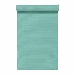 Rabatt 🔔 Linum Gran Tischläufer - 40x150 Cm - Dusty Turquoise C85 🔔