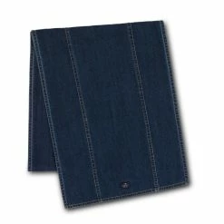Auslauf 👏 LEXINGTON Icons Cotton Twill Denim Tischläufer - 50x150 Cm - Denim Blue 🎁