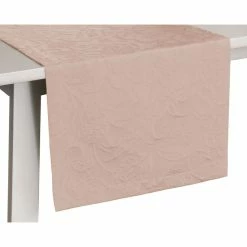 Brandneu 🧨 Pichler CORDOBA Gedeckläufer - 50x150 Cm - Altrosa 😉