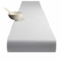 Bestpreis 🎉 Chilewich Mini Basketweave Tischläufer - 36x183 Cm - White ✨