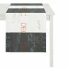 Angebote 🔥 Apelt Loft Style Slogan Tischläufer - 44x140 Cm - Anthrazit/weiß ❤️