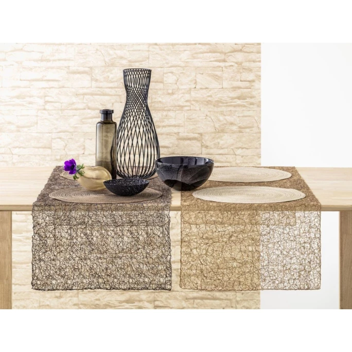 Blitzangebot ⭐ Pichler VENETO Gedeckläufer - 45x140 Cm - Taupe 👍 4 Blitzangebot ⭐ Pichler VENETO Gedeckläufer - 45x140 Cm - Taupe 👍 – Bild 2