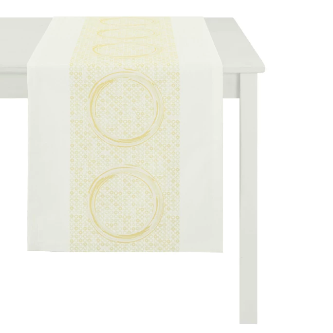 Coupon 🧨 APELT 7904 Tischläufer - 48x140 Cm - Gelb 😍 3 Coupon 🧨 APELT 7904 Tischläufer - 48x140 Cm - Gelb 😍