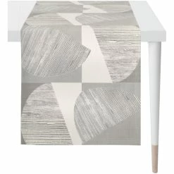 Coupon ❤️ Apelt Loft Style Maya Tischläufer - 44x140 Cm - Grau ⌛