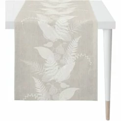 Coupon 🧨 Apelt Herbstzeit 1604 Tischläufer - 48x140 Cm - Taupe 👏