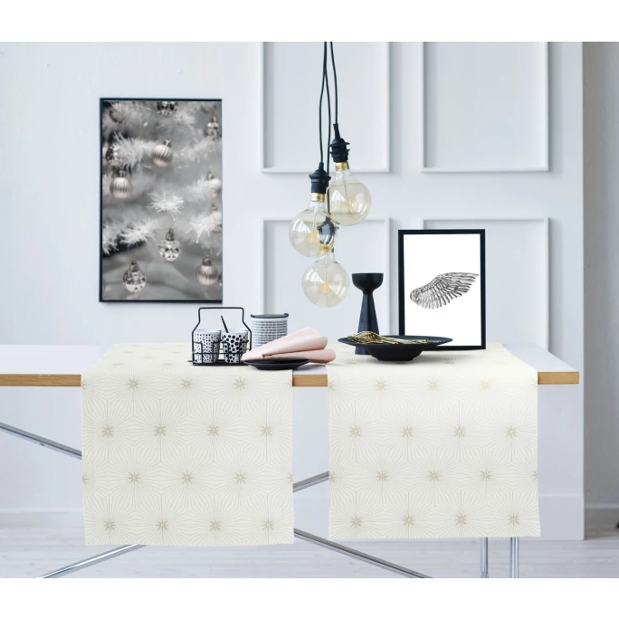Blitzangebot 💯 Apelt 🎁 Christmas Glam 4710 Tischläufer - 48x140 Cm - Natur/goldfarben ❤️ 4 Blitzangebot 💯 Apelt 🎁 Christmas Glam 4710 Tischläufer - 48x140 Cm - Natur/goldfarben ❤️ – Bild 2