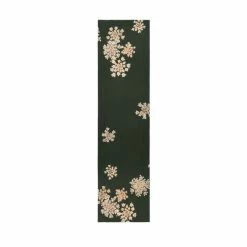 Blitzangebot 🔥 ESSENZA HOME Essenza Lauren Tischläufer - 50x250 Cm - Dark Green ❤️