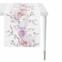 APELT-Verkaufsshop 11 Top 10 😍 Apelt Springtime Tischläufer - 45x135 Cm - Weiß / Rose 😉