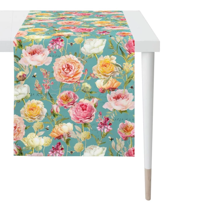 Bester Verkauf 🥰 Apelt 🌞 Summertime 7701 Tischläufer - 48x140 Cm - Petrol-bunt 🔥 3 Bester Verkauf 🥰 Apelt 🌞 Summertime 7701 Tischläufer - 48x140 Cm - Petrol-bunt 🔥