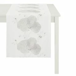 Budget 🔥 APELT 7903 Tischläufer - 48x140 Cm - Hellgrau 👍