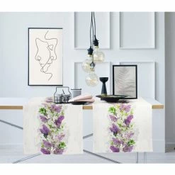 Bester Verkauf 🧨 Apelt Springtime 6404 Tischläufer - 45x140 Cm - Lila-mauve-natur ✨ -APELT-Verkaufsshop unnamed file 449