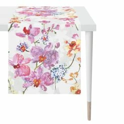 Neu 🧨 Apelt ☀️ Summer Garden 7184 Tischläufer - 48x140 Cm - Rose-flieder 🤩
