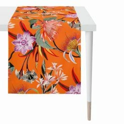Billig 💯 Apelt Jasmina Tischläufer - 48x140 Cm - Orange/bunt 🔔