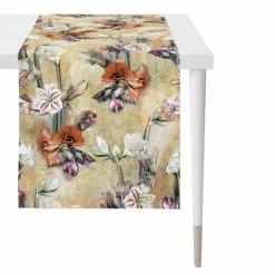 Am billigsten ✨ Apelt 2713 Tischläufer - 48x140 Cm - Natur / Orange 🛒