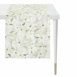 Auslauf ⭐ Apelt 3614 Tischläufer - 48x140 Cm - Weiß 🥰