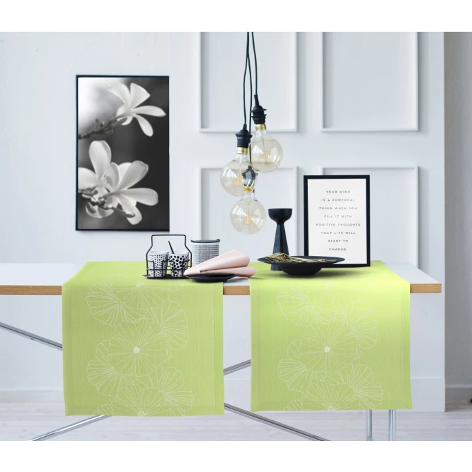 Top 10 😉 Apelt Loft Style 8027 Tischläufer - 48x140 Cm - Grün ⌛ 4 Top 10 😉 Apelt Loft Style 8027 Tischläufer - 48x140 Cm - Grün ⌛ – Bild 2