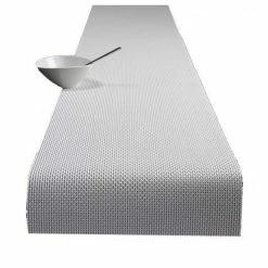 Bestes Angebot 🛒 Chilewich Basketweave Tischläufer - 36x183 Cm - White ✔️