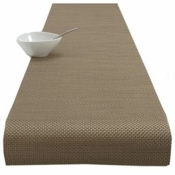 Budget ✨ Chilewich Basketweave Tischläufer - 36x183 Cm - New Gold 😉