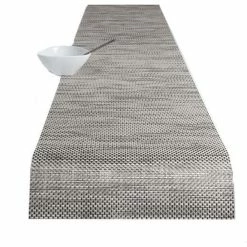 Coupon 😍 Chilewich Basketweave Tischläufer - 36x183 Cm - Oyster ❤️