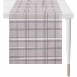 Blitzangebot ❤️ Apelt Chalet Style 9538 Tischläufer - 48x140 Cm - Mauve/neue Farbe 😍