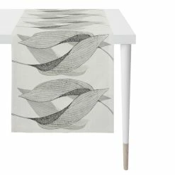 Bestpreis 🌟 Apelt Loftstyle Tischläufer - 48x140 Cm - Schwarz / Weiß 🌟