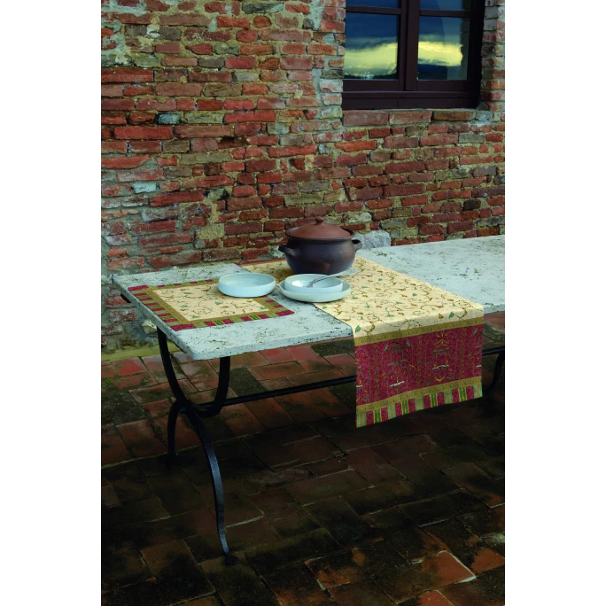 Rabatt đ Bassetti OPLONTIS V8N Tischläufer - 50x150 Cm - Rot â 4 Rabatt đ Bassetti OPLONTIS V8N Tischläufer - 50x150 Cm - Rot â â Bild 2