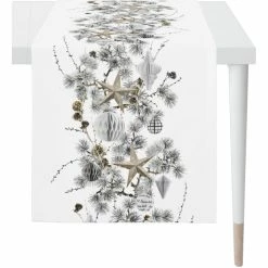 Bestpreis ✨ Apelt Chalet Style 4641 Tischläufer - 48x140 Cm - Weiß/grau/braun 🔥