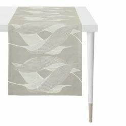 Auslauf 👏 Apelt Loftstyle Tischläufer - 48x140 Cm - Taupe 👏