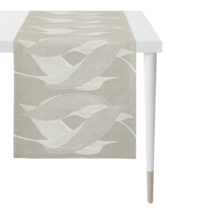 Auslauf 👏 Apelt Loftstyle Tischläufer - 48x140 Cm - Taupe 👏 3 Auslauf 👏 Apelt Loftstyle Tischläufer - 48x140 Cm - Taupe 👏