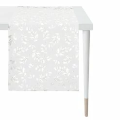 Bester Verkauf ❤️ Apelt 3625 Tischläufer - 48x140 Cm - Weiß / Silber 😍