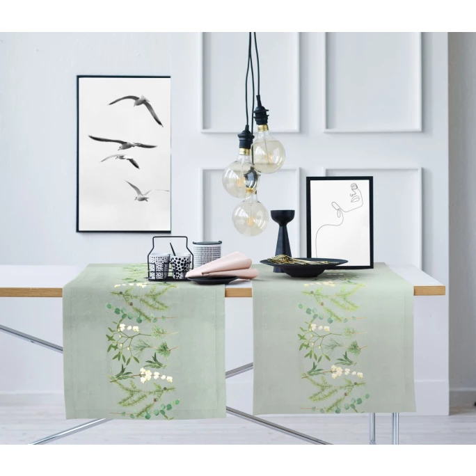 Am billigsten 🔔 Apelt Chalet Style 4687 Tischläufer - 42x140 Cm - Grün 🔔 4 Am billigsten 🔔 Apelt Chalet Style 4687 Tischläufer - 42x140 Cm - Grün 🔔 – Bild 2