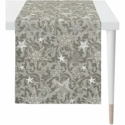 Coupon 😉 Apelt 🎄 Christmas Glam 4711 Tischläufer - 48x140 Cm - Taupe 👍