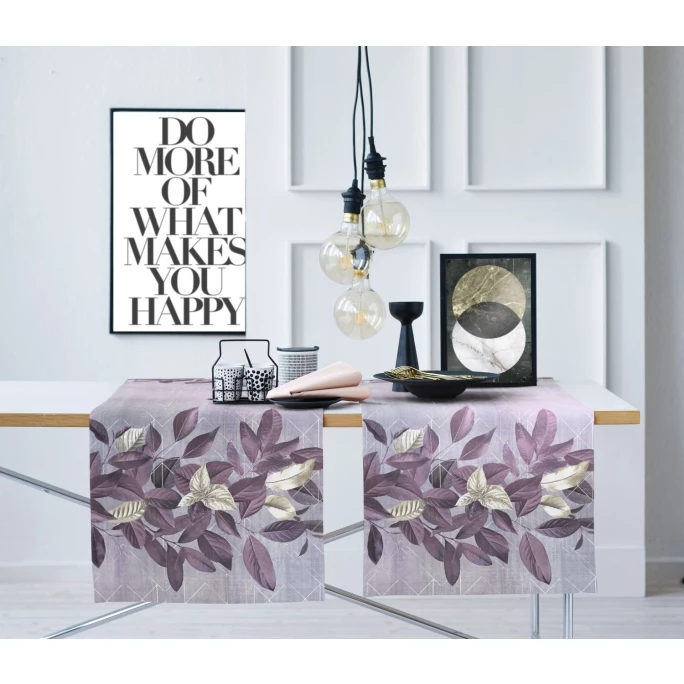 Aktion 🧨 Apelt Herbstzeit 1608 Tischläufer - 48x140 Cm - Mauve/silberfarben 💯 4 Aktion 🧨 Apelt Herbstzeit 1608 Tischläufer - 48x140 Cm - Mauve/silberfarben 💯 – Bild 2