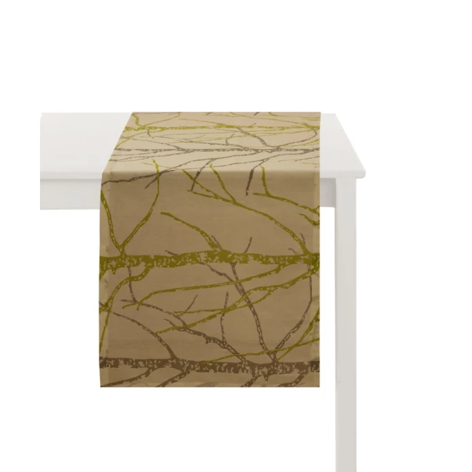 Besorgen 👍 Apelt Fresco Tischläufer - 48x140 Cm - Grüngrau 🔔 3 Besorgen 👍 Apelt Fresco Tischläufer - 48x140 Cm - Grüngrau 🔔