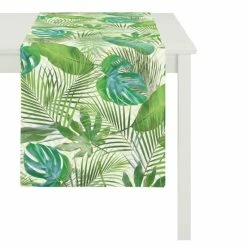 Budget 😍 Apelt ☀️ Summer Garden 9586 Tischläufer - 48x140 Cm - Grün 🎁