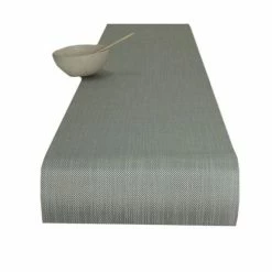 Rabatt 😉 Chilewich Mini Basketweave Tischläufer - 36x183 Cm - Aloe 👍