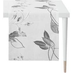 Neu 🎁 Apelt Loft Style 1602 Tischläufer - 48x140 Cm - Schwarz/weiß 😉