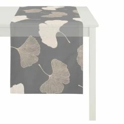 Schlussverkauf 🎉 Apelt Loft Style Gala Tischläufer - 48x140 Cm - Anthrazit /kupfer ✨