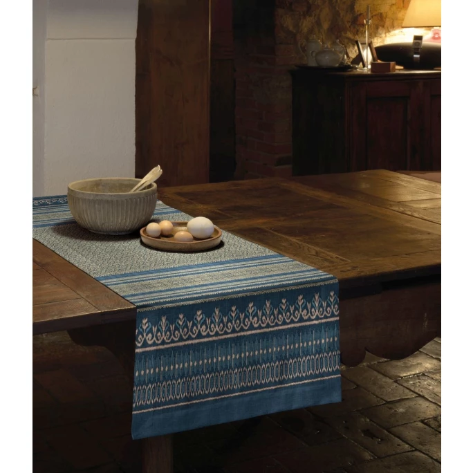 Bestes Angebot ❤️ Bassetti ROCCARASO Tischläufer - 50x150 Cm - B1-blau 🤩 6 Bestes Angebot ❤️ Bassetti ROCCARASO Tischläufer - 50x150 Cm - B1-blau 🤩 – Bild 4