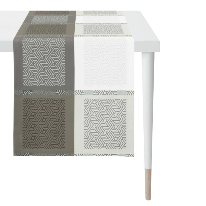 Besorgen 🛒 Apelt Artos Tischläufer - 44x140 Cm - Anthrazit / Weiß 🔔 3 Besorgen 🛒 Apelt Artos Tischläufer - 44x140 Cm - Anthrazit / Weiß 🔔