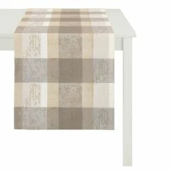 Am billigsten 🎉 Apelt 3042 Tischläufer - 48x135 Cm - Grau 👏