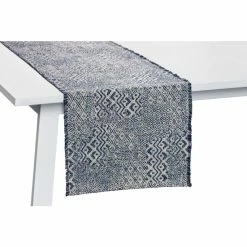 Rabatt 👍 Pichler SABA Gedeckläufer - 45x140 Cm - Indigo 🔥