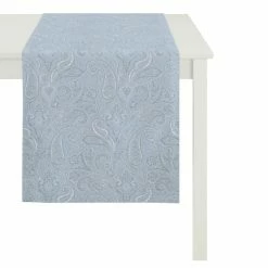 Aktion 🎁 Apelt Uni-Basic 3313 Tischläufer - 48x140 Cm - Hellblau ⌛