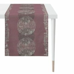 Blitzangebot 👍 Apelt 2718 Tischläufer - 48x140 Cm - Beere / Lila ⌛