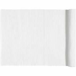 Blitzangebot ✔️ Linum UNI Tischläufer - 45x150 Cm - White I1 ⭐