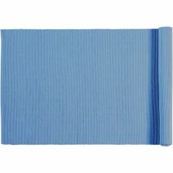 Bester Verkauf 👏 Linum UNI Tischläufer - 45x150 Cm - Light Thunder Blue C52 😉