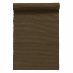 Aktion 😀 Linum Uni Tischläufer - 45x150 Cm - Bärenbraun B42 🌟